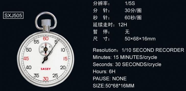 點擊查看詳細信息<br>標題：機械秒表504 閱讀次數(shù)：2190